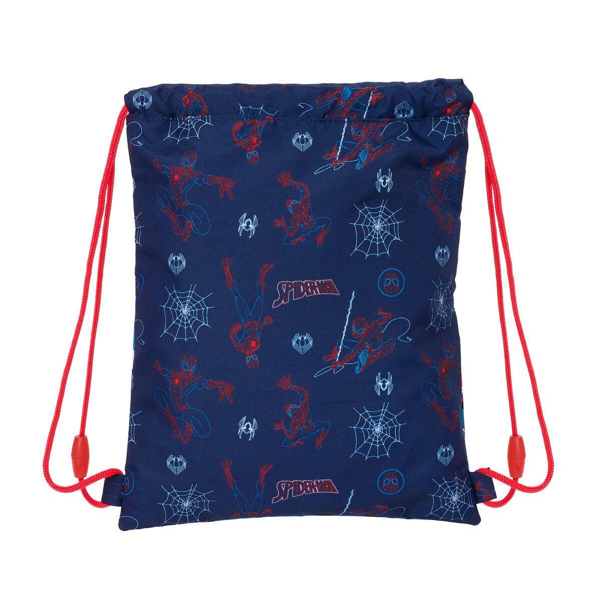 Turnbeutel Spider-Man Neon Dunkelblau – Produktansicht 3
