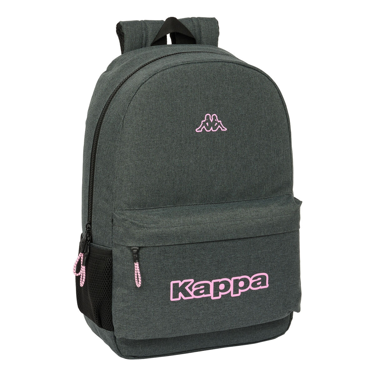 School Bag Kappa Silberfarben Rosa Grau 30 x 14 x 46 cm – Produktbild 1