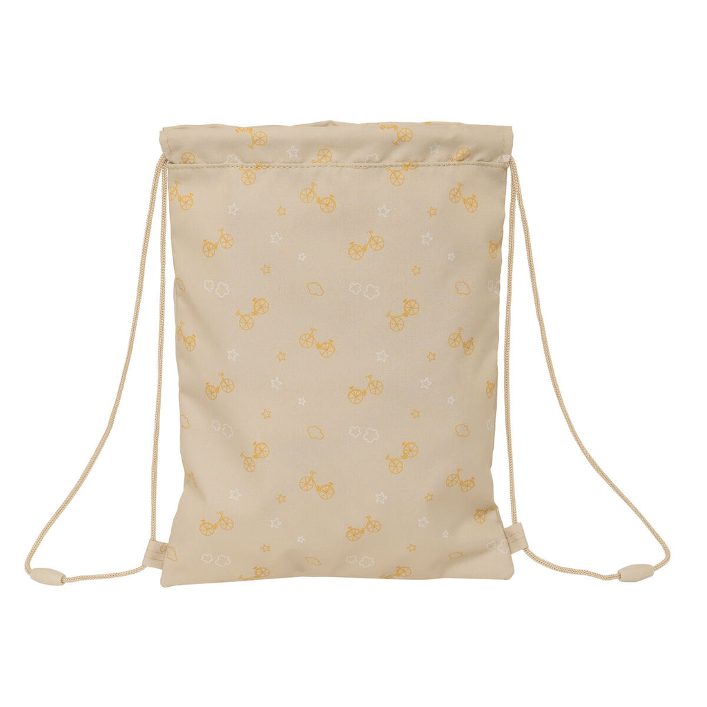 Safta Rucksack mit Strings Osito Beige – Produktansicht 4