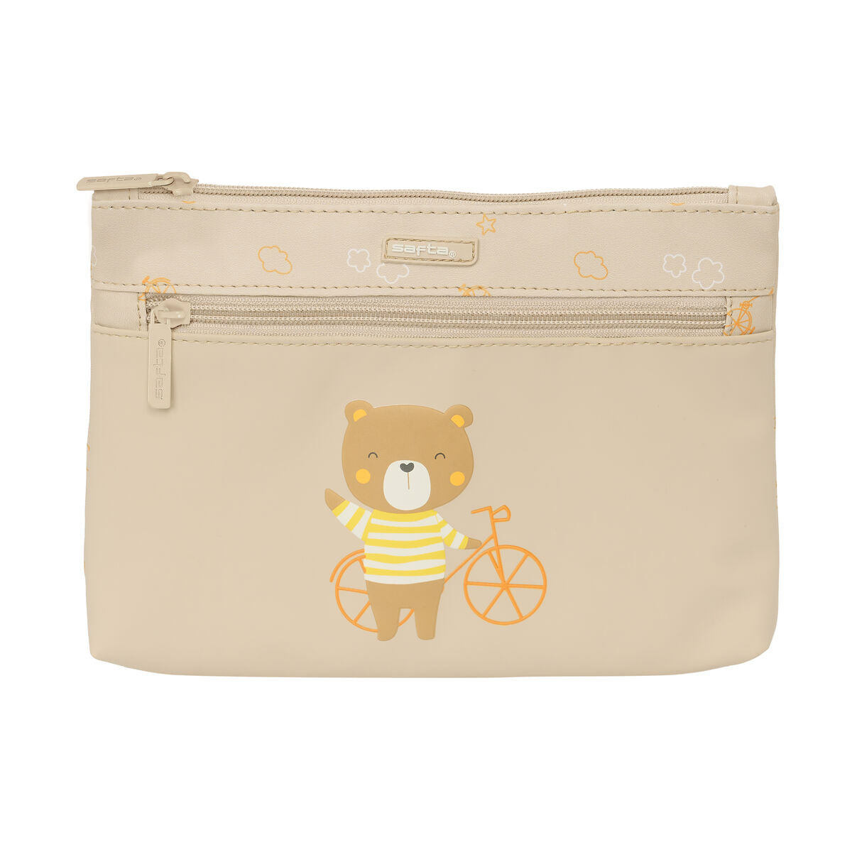 School Case Safta Osito Bear Beige 23 x 16 x 3 cm – Produktbild 1
