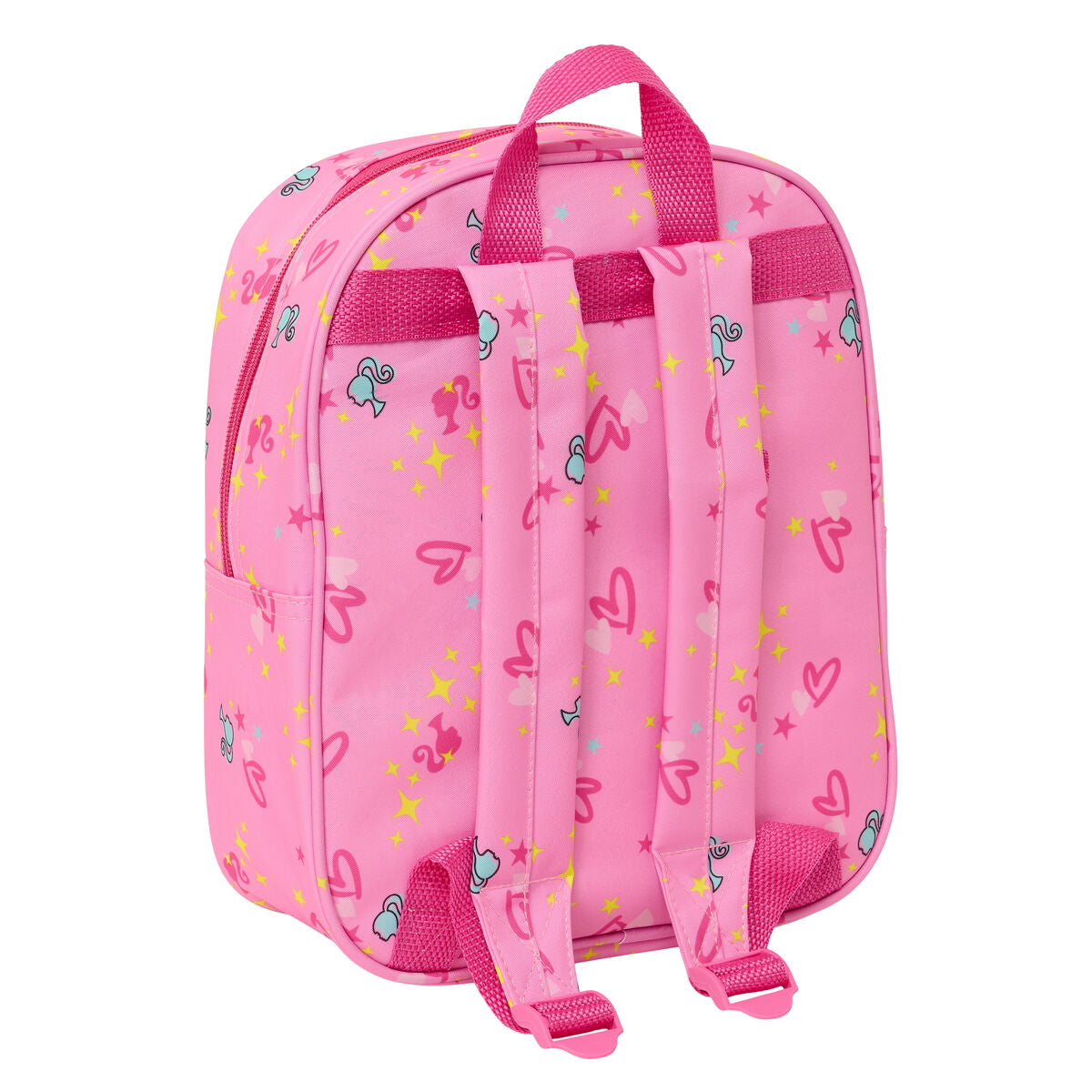 Barbie Schultasche Rosa Fuchsia 3D – Produktansicht 2