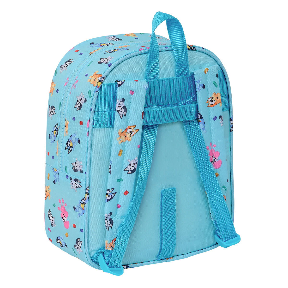 Bluey Schultasche Sky Blau – Polyester 300D – Produktansicht 2