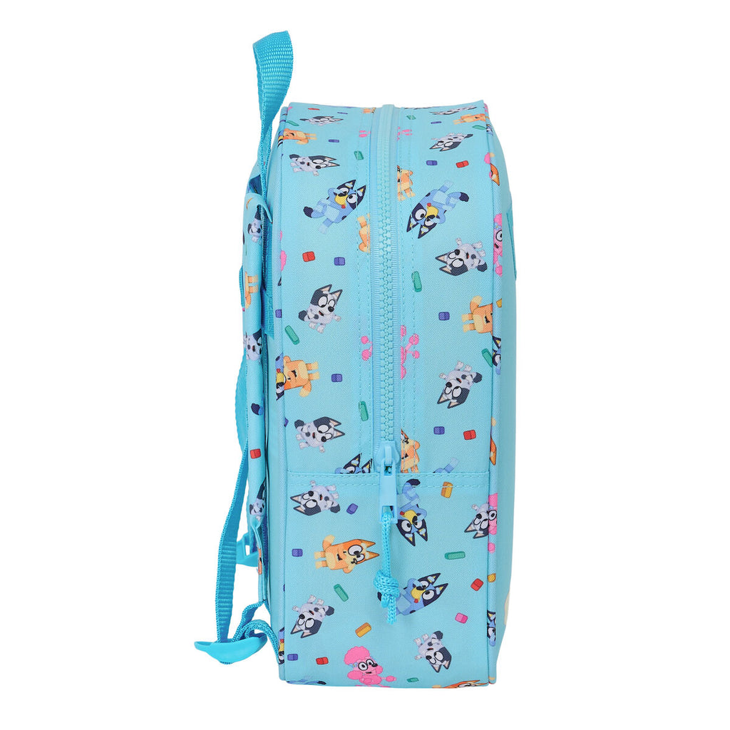 Bluey Schultasche Sky Blau – Polyester 300D – Produktansicht 3