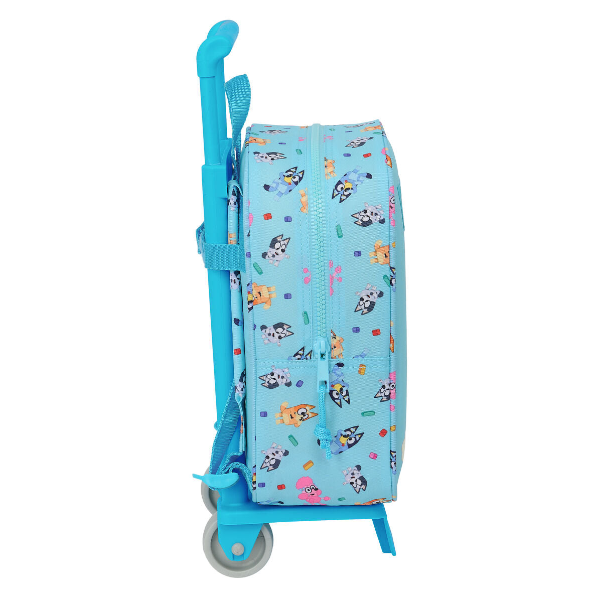 Bluey Schulrucksack mit Rollen Sky Blau – Produktansicht 2