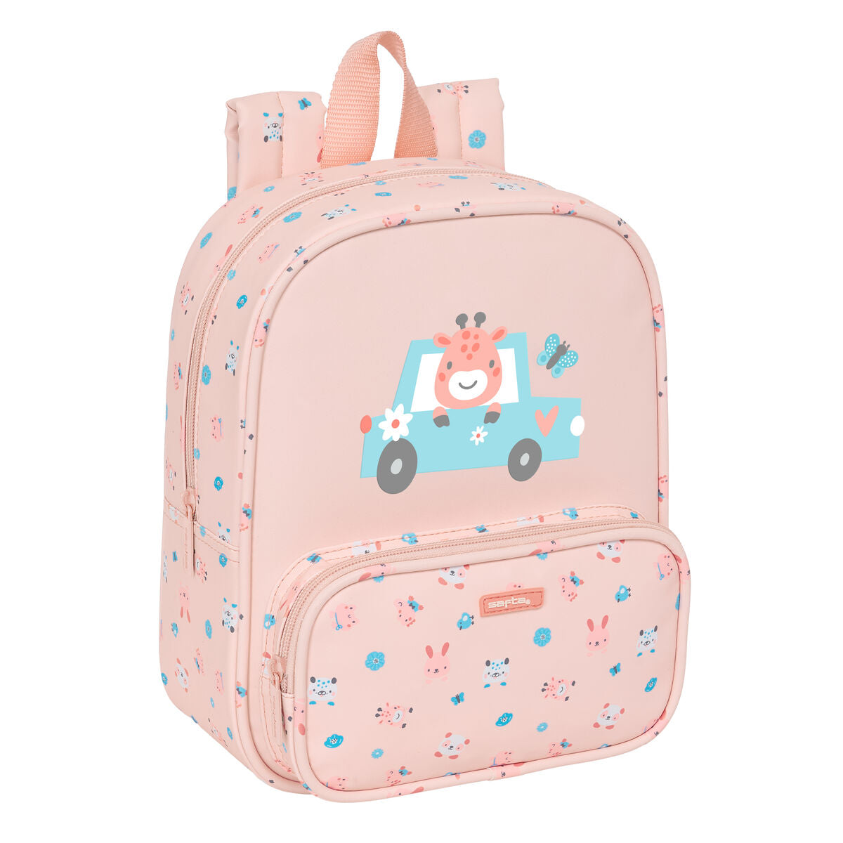 Kinder bag Safta Jirafa Coral 22 x 27 x 10 cm – Produktbild 1