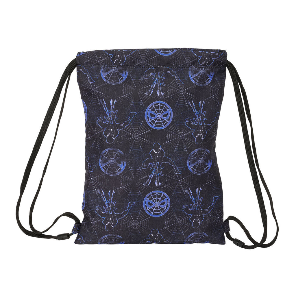 Spider-Man Rucksack mit Strings Attack Schwarz – Produktansicht 2