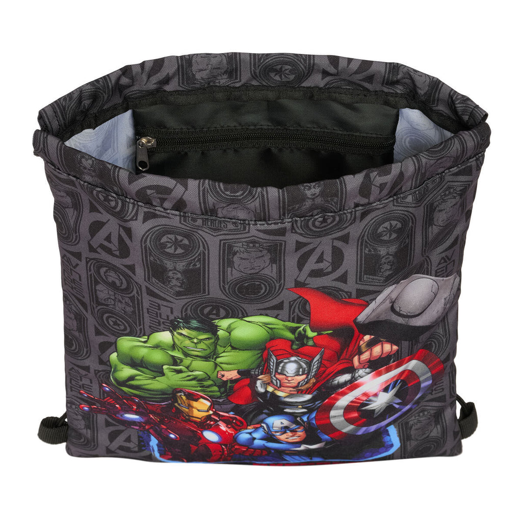 The Avengers Rucksack mit Strings Vendetta Schwarz – Produktansicht 4