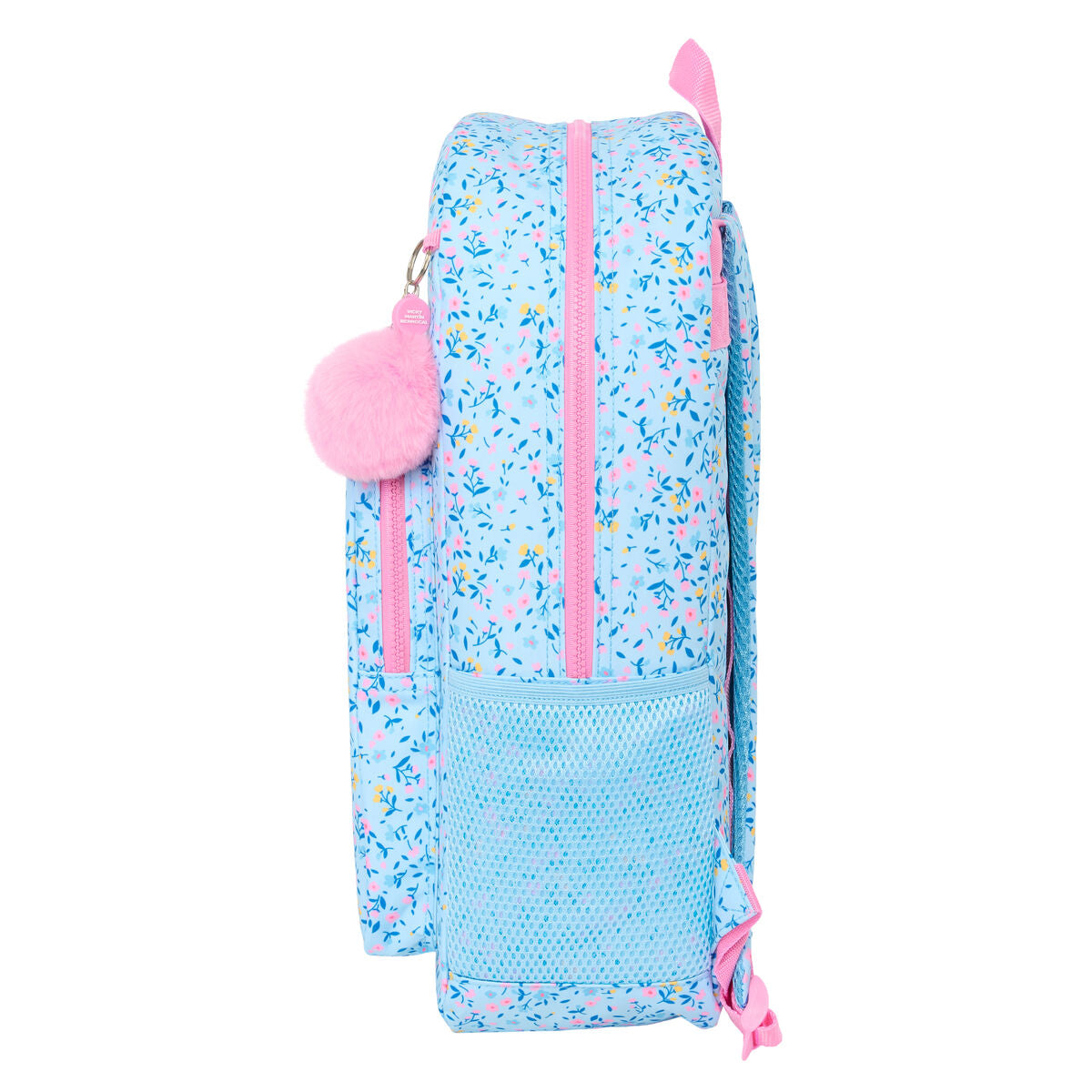 Vicky Martín Berrocal Schultasche Paraíso Blau Rosa – Produktansicht 2