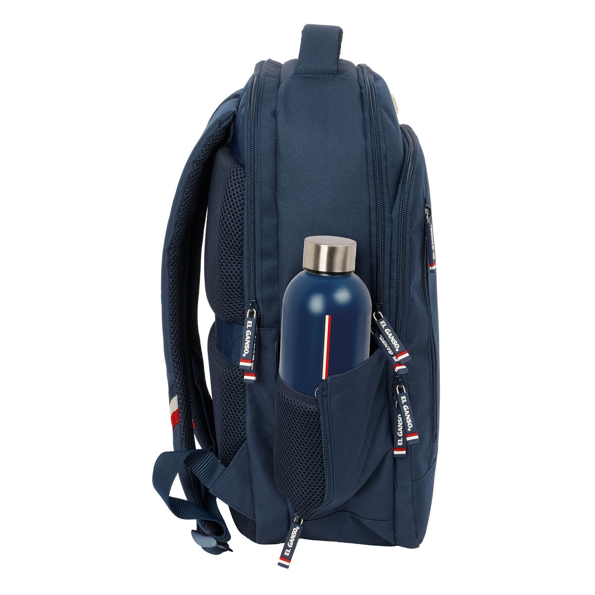 Rucksack für Notebook & Tablet mit USB Ausgang El Ganso Eclipse Dunkelblau – Produktansicht 4