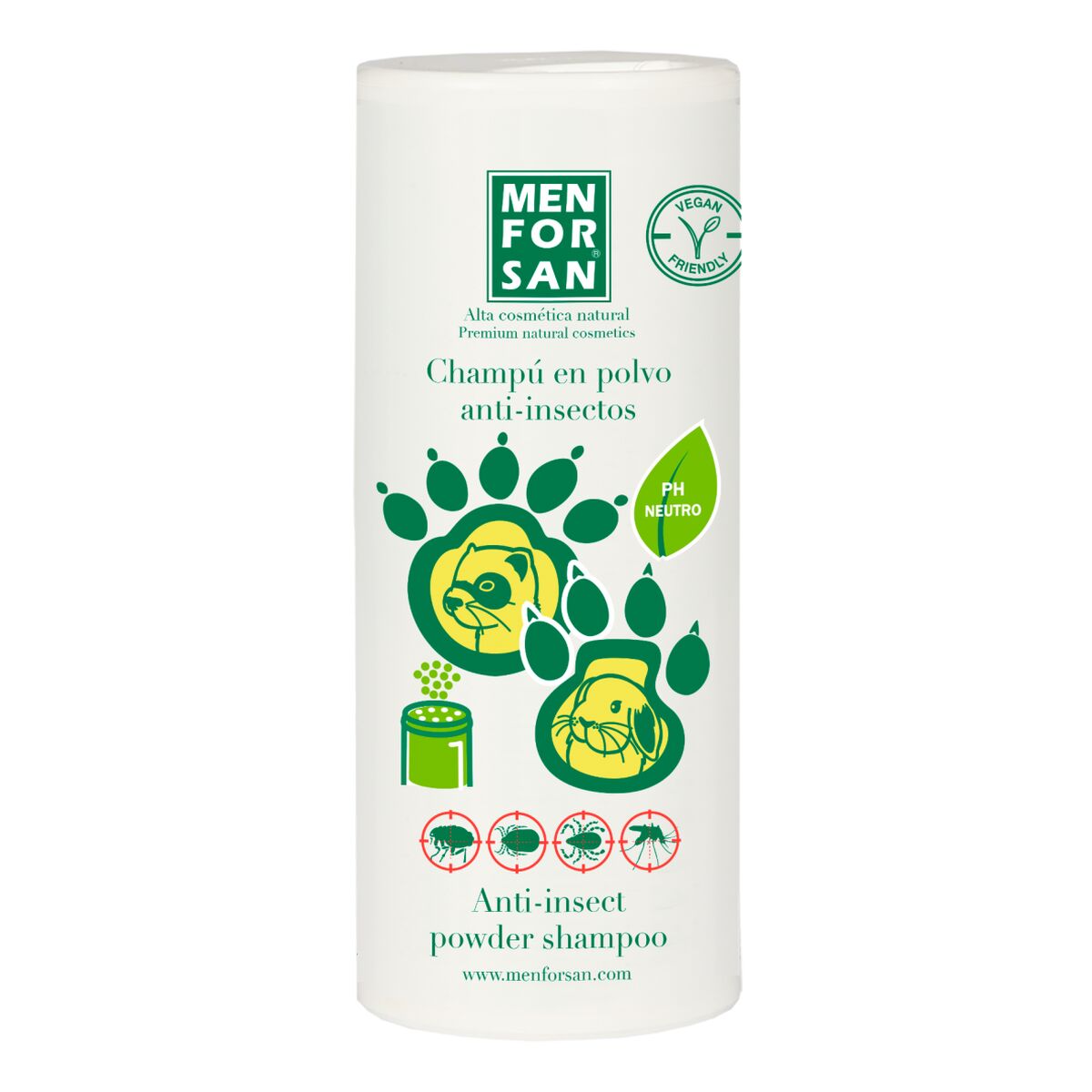 Menforsan Haustier shampoo 250 ml – Produktbild 1