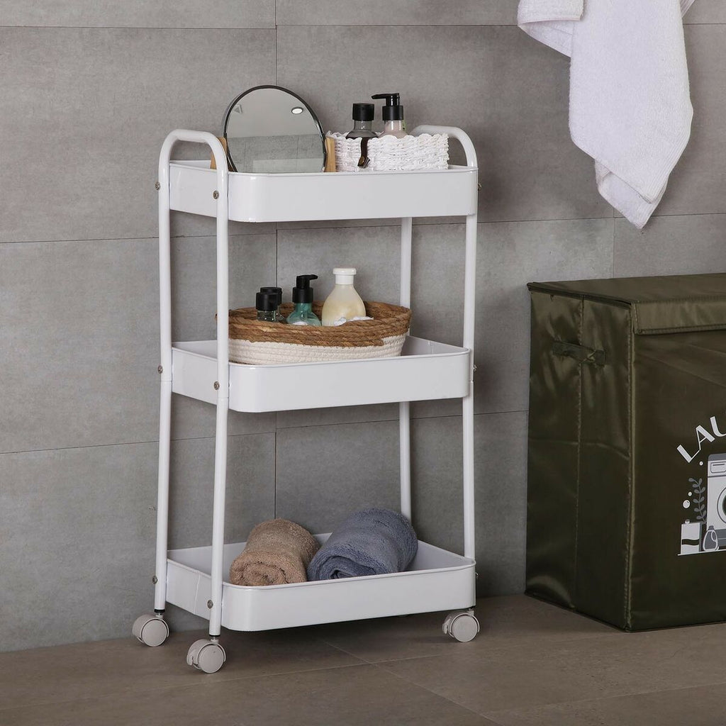 Versa Küche Trolley Weiß Iron – Produktansicht 2