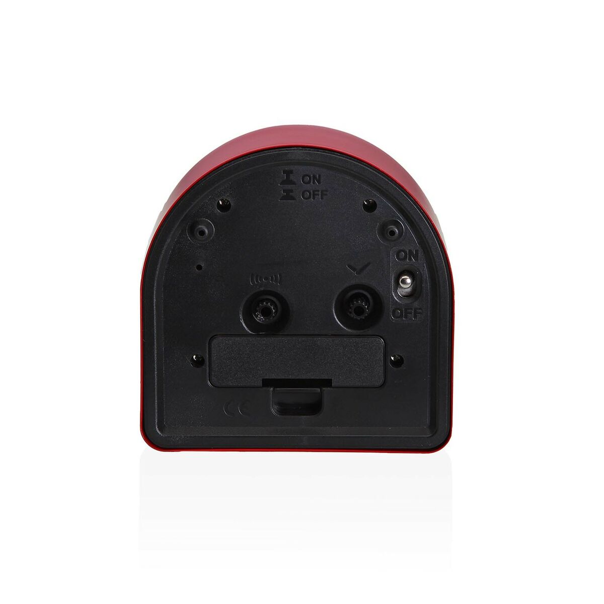 Versa Tischuhr Luxa Rot – Produktansicht 3