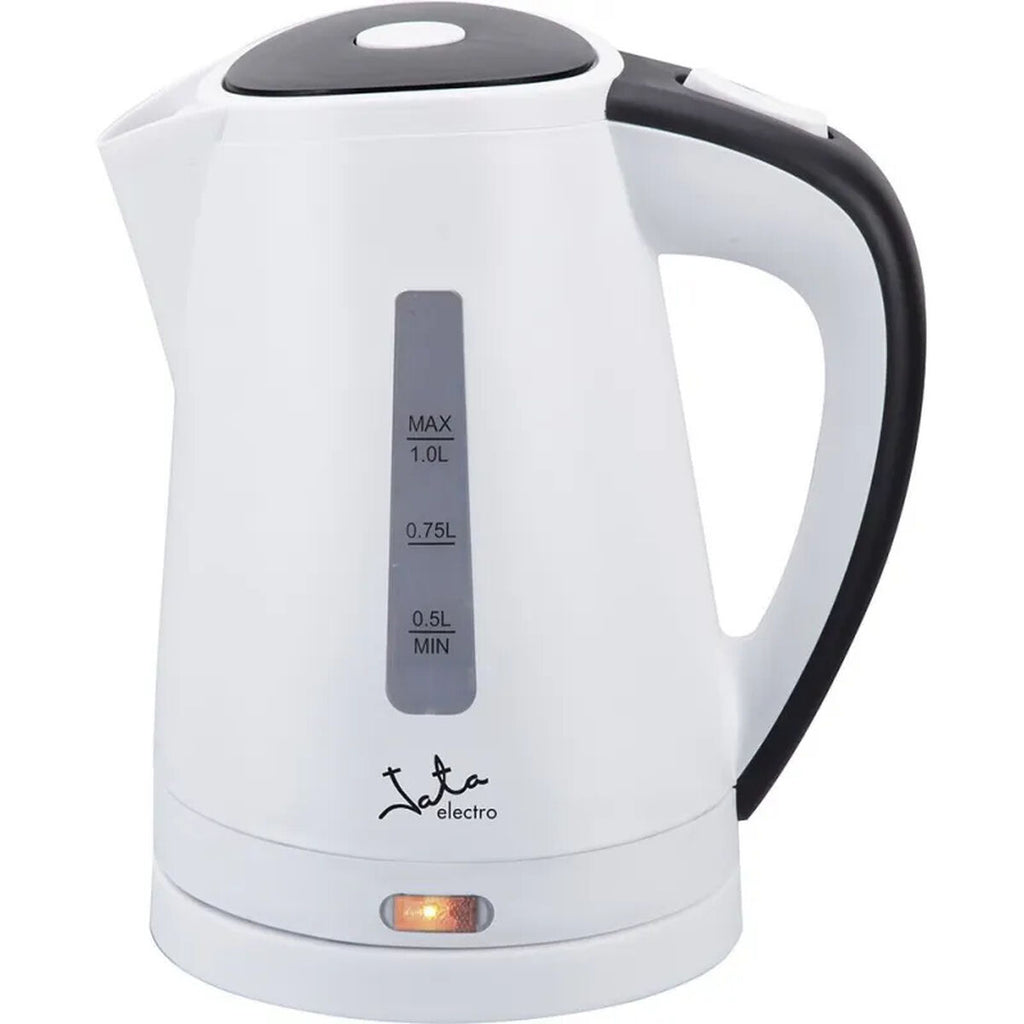 JATA Kettle Weiß Schwarz 2200 W Stainless Stahl Kunststoff 1 L – Produktansicht 3