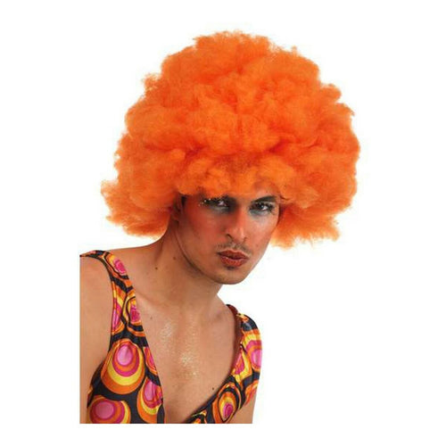Curly Haar Wig Mehrfarbig Orange