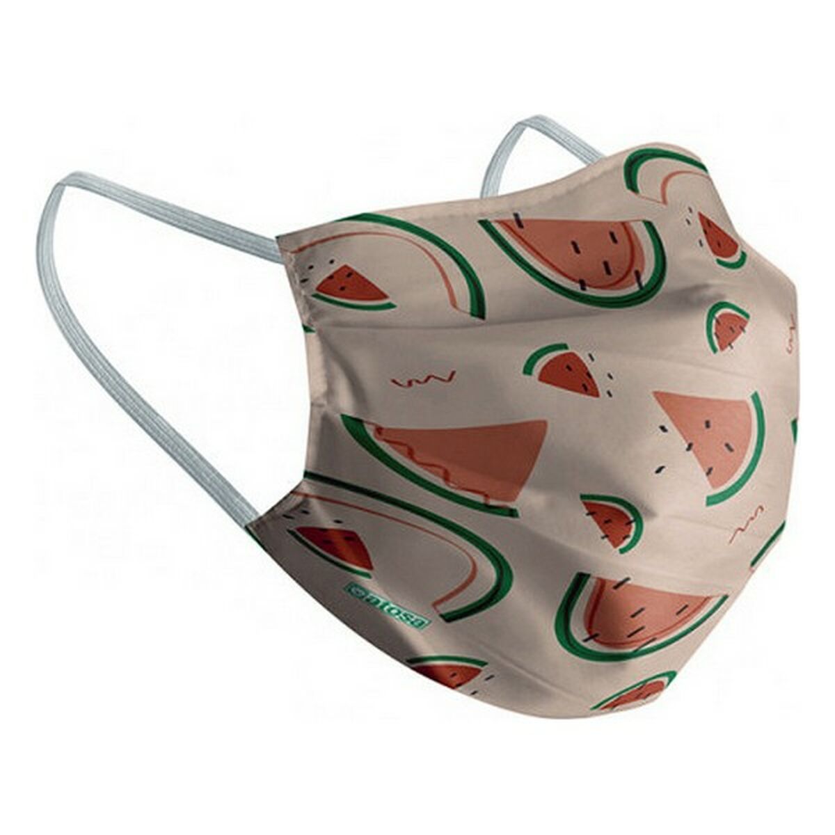 Wiederverwendbare Stoffmaske 10-12 Years Watermelon – Produktansicht 1