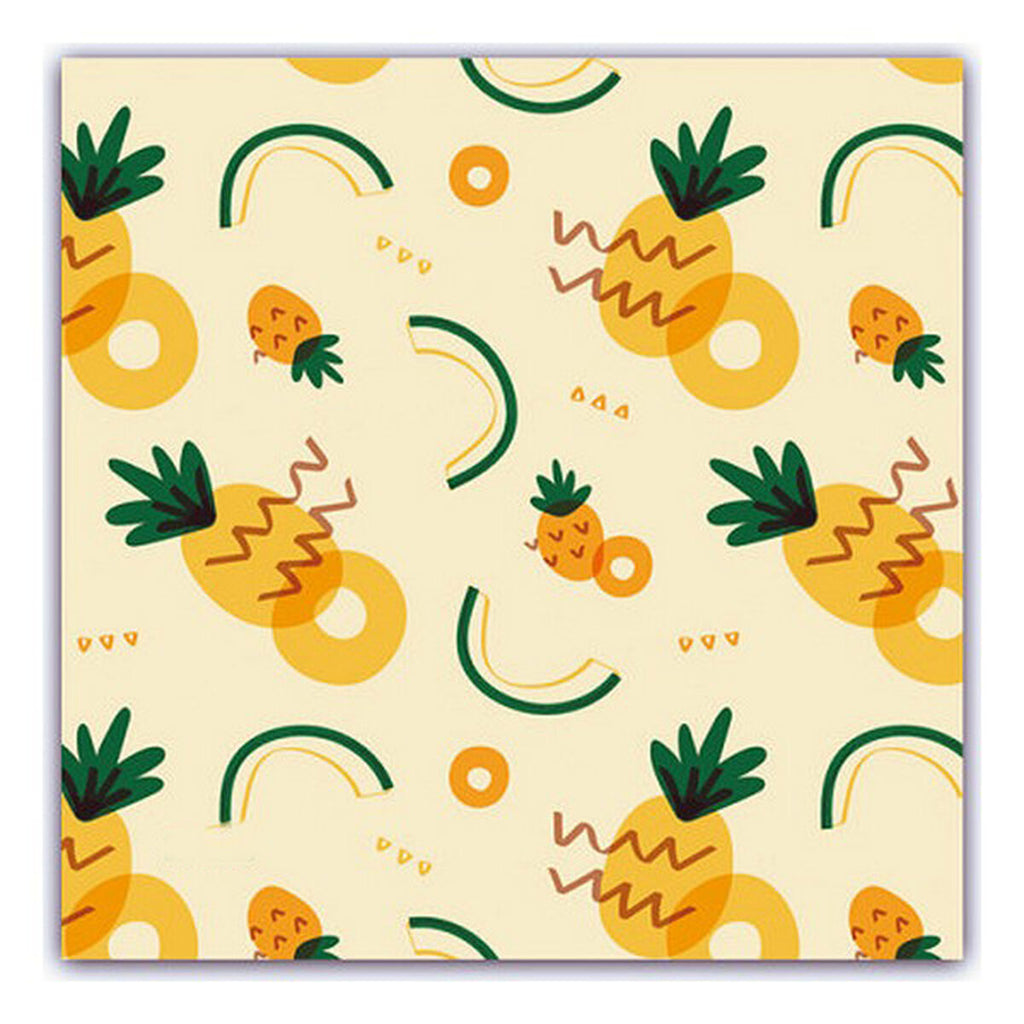 Wiederverwendbare Stoffmaske 10-12 Years Pineapple – Produktansicht 2