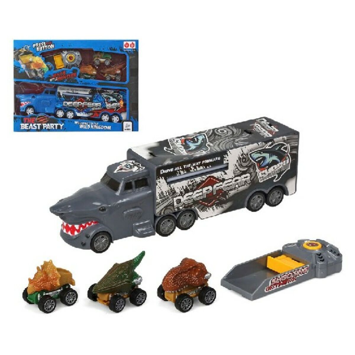 Vehicle Carrier Truck The Beast Party 35 x 26 cm (35 x 26 cm) – Produktbild 1