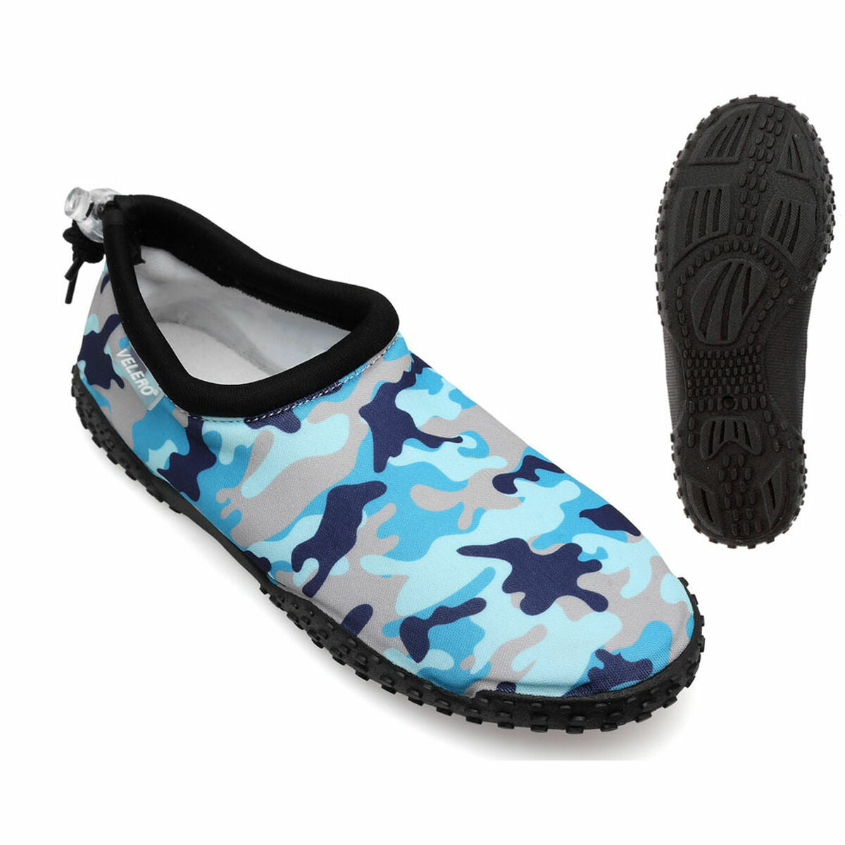 Slippers Camouflage Blau – Produktansicht 1