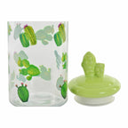DKD Home Decor Tin Ceramic Crystal Cactus PE Boho (1400 ml) – Produktansicht 2