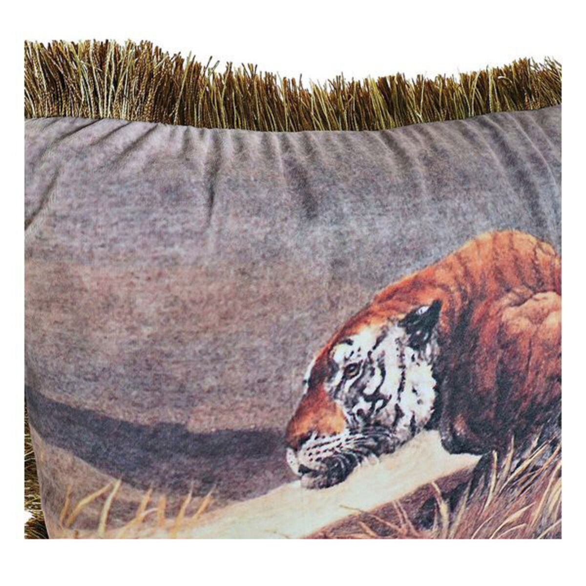 DKD Home Decor Kissen Aluminium Colonial Jungle – Produktansicht 2