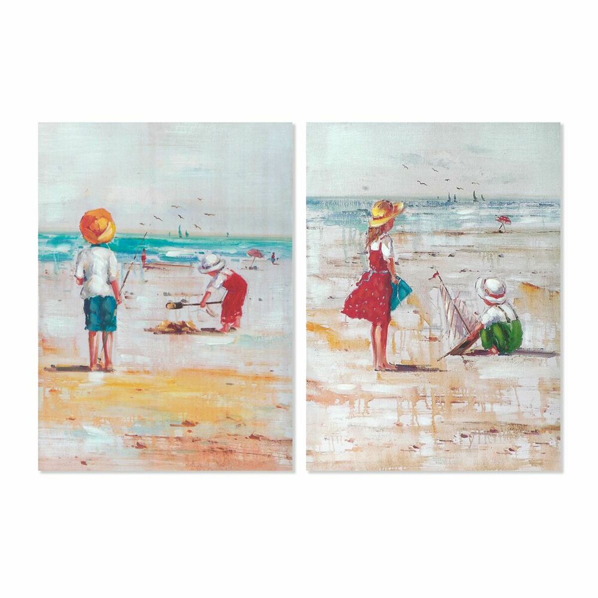 Canvas DKD Home Decor Canvas 50 x 2,5 x 70 cm – Produktbild 1