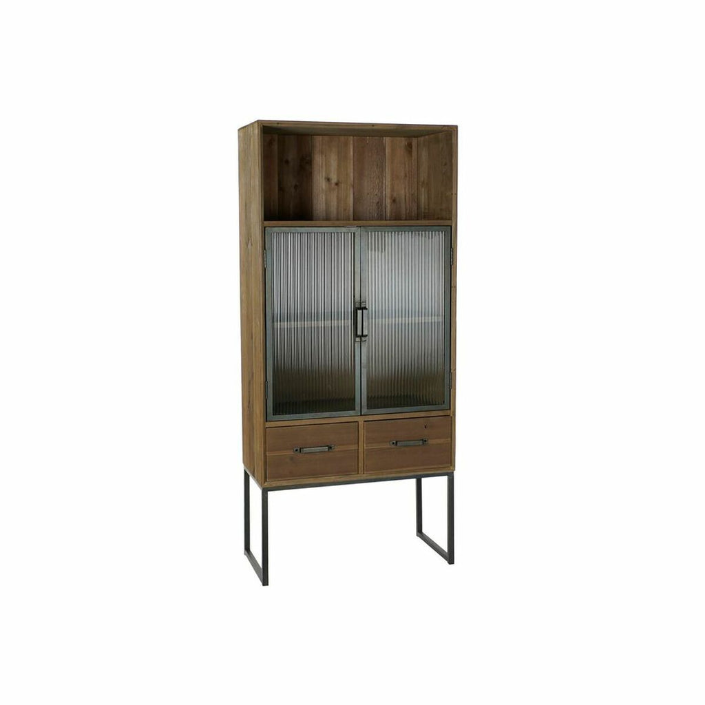 DKD Home Decor Schrank Schwarz Holz Metall Crystal – Produktansicht 1