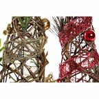 DKD Home Decor Weihnachtsbaum Rot Grün Gold Kunststoff – Produktansicht 3