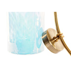 DKD Home Decor Vase Blau Gold Metall Crystal Mediterranean – Produktansicht 3