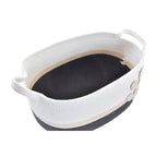 DKD Home Decor Korb-Set Weiß Grau Creme – Produktansicht 2