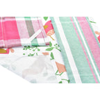 DKD Home Decor Tücher-Set Braun Rot Grün Beige Blumen Birds – Produktansicht 3