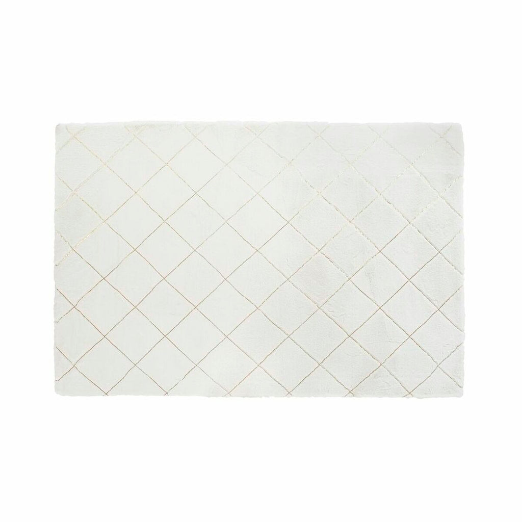 DKD Home Decor Teppich Weiß Modern – Produktansicht 1