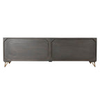 DKD Home Decor TV furniture Metall Braun Mango Holz 160 x 40 x 50 cm – Produktansicht 2