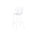 DKD Home Decor Stool Schwarz Metall Weiß Polypropylen – Produktansicht 2