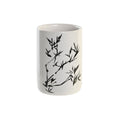 DKD Home Decor Zahnbürste Halter Weiß Schwarz Rubber Holz Stoneware – Produktansicht 1