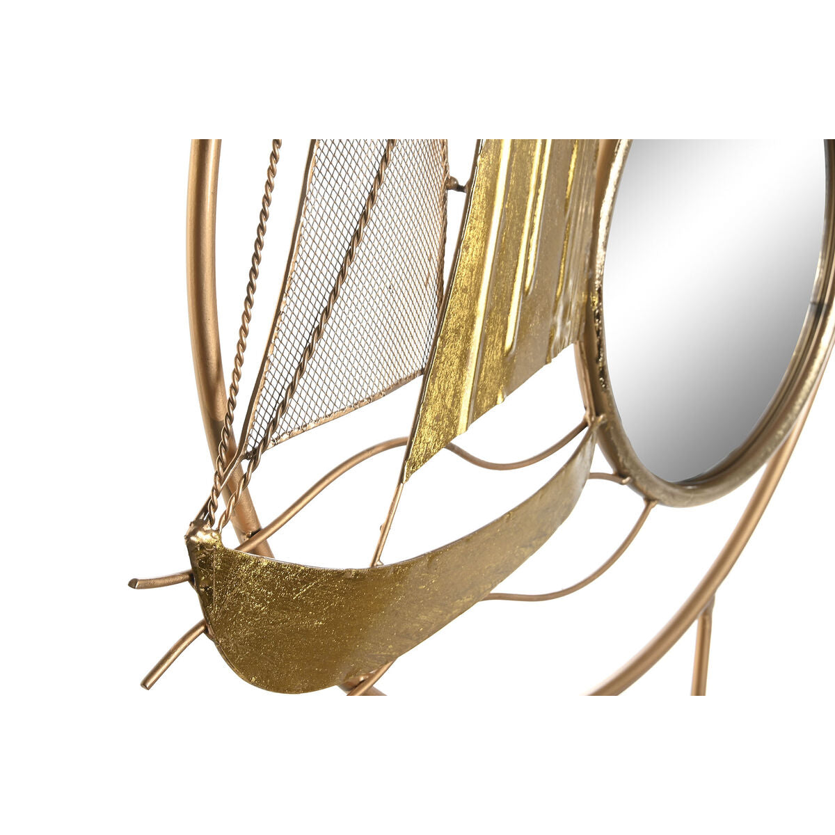 DKD Home Decor Dekofigur Mirror Gold Metall Mediterranean – Produktansicht 3