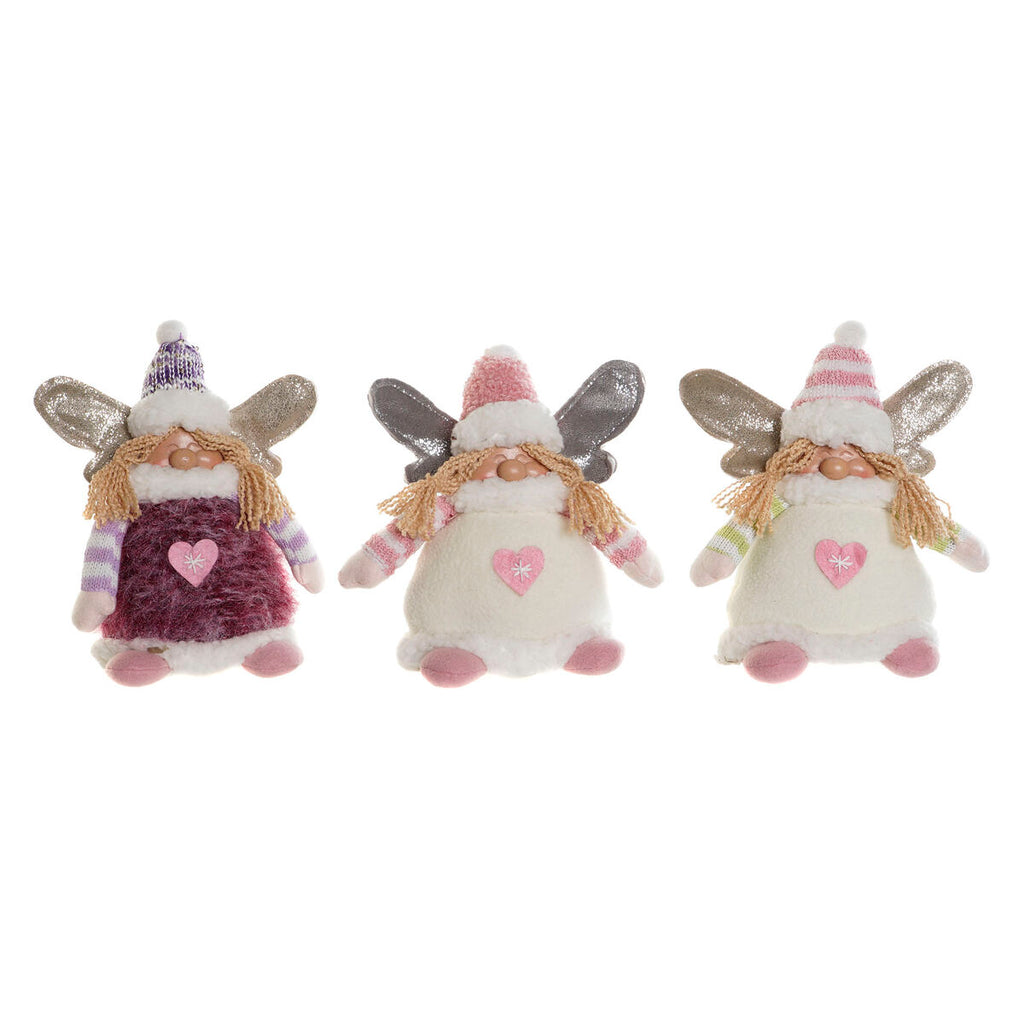 DKD Home Decor Weihnachtskugel Mehrfarbig Elf – Produktansicht 3