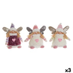 DKD Home Decor Weihnachtskugel Mehrfarbig Elf – Produktansicht 1