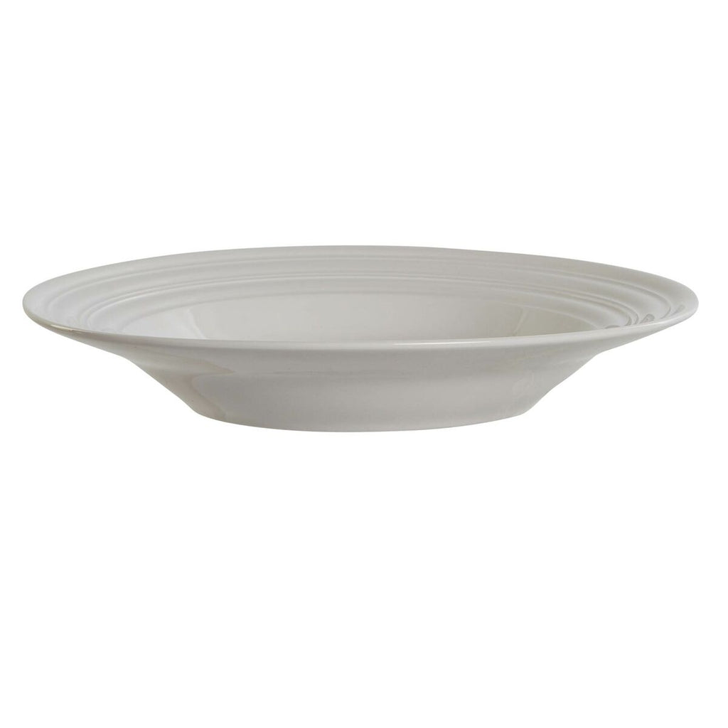 DKD Home Decor Tiefer Teller Weiß Porzellan – Produktansicht 1