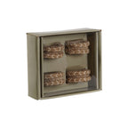 DKD Home Decor Serviettenring Natural Jute Mango Holz – Produktansicht 4