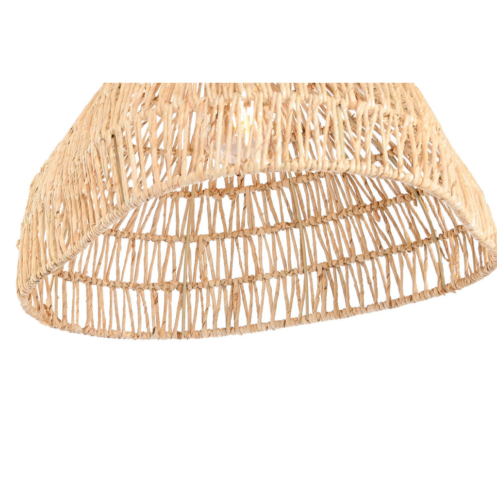 Home ESPRIT Deckenleuchte Leicht Braun Metall Rope 53 x 42 x 32 cm – Produktansicht 2