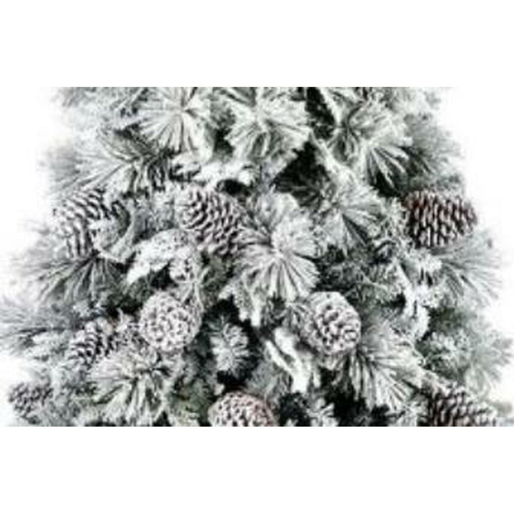 Home ESPRIT Weihnachtsbaum Weiß PVC Aluminium Snowfall – Produktansicht 2