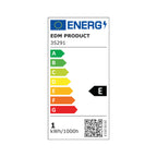 LED-Leuchte EDM 35291 E 6 W 1 W 0,5 W E14 Ø 2,6 x 60 cm (6400 K) – Produktansicht 3