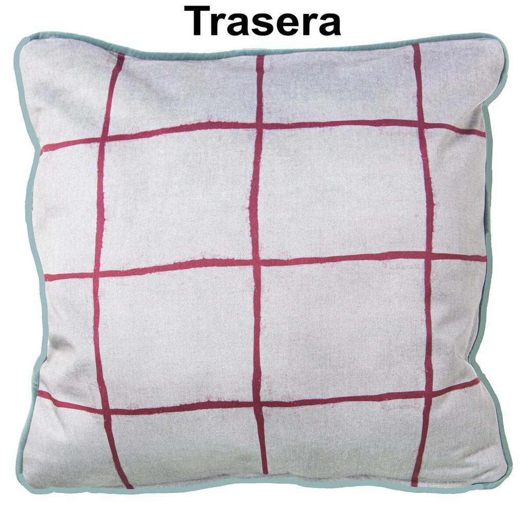 Alexandra House Living Kissen Venecia Mehrfarbig Textil – Produktansicht 2