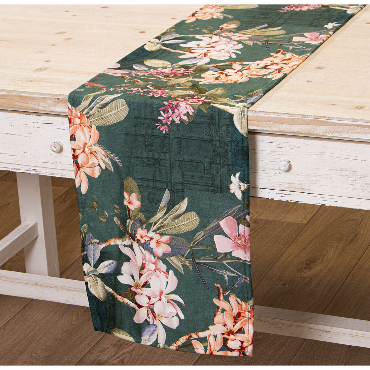 Alexandra House Living Tischläufer Mehrfarbig Textil Rectangular – Produktansicht 1