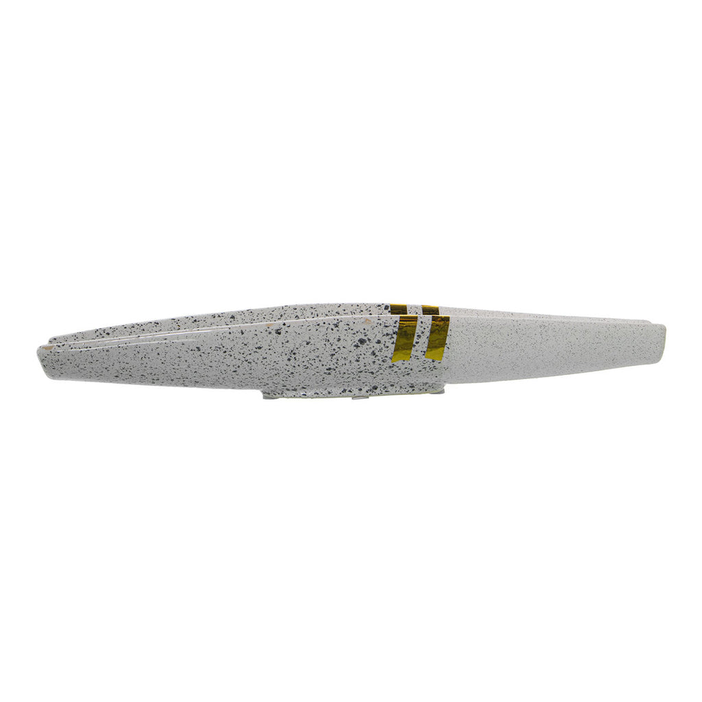 Alexandra House Living Centerpiece Weiß Silber Ceramic – Produktansicht 2