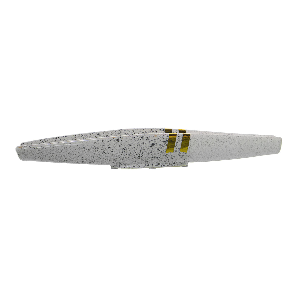 Alexandra House Living Centerpiece Weiß Silber Ceramic – Produktansicht 2