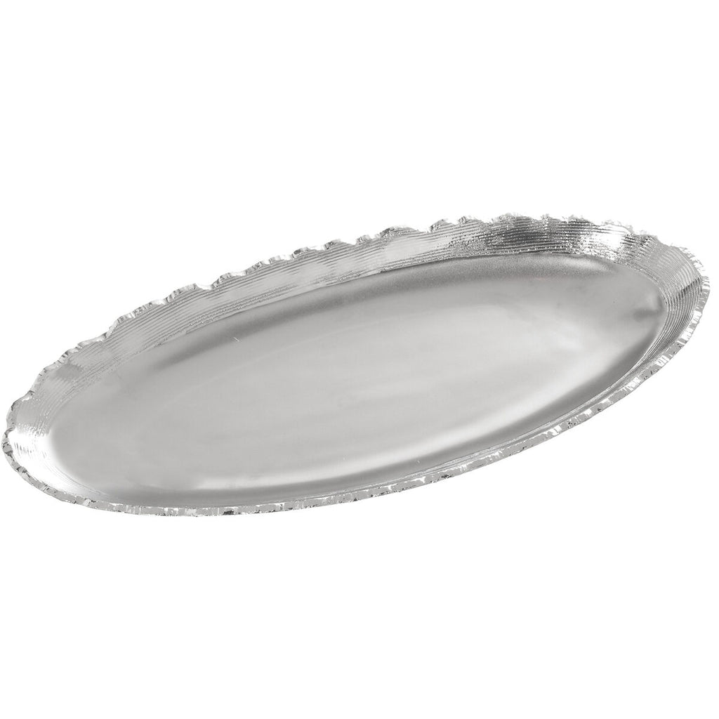 Alexandra House Living Centerpiece Silber Ceramic – Produktansicht 1