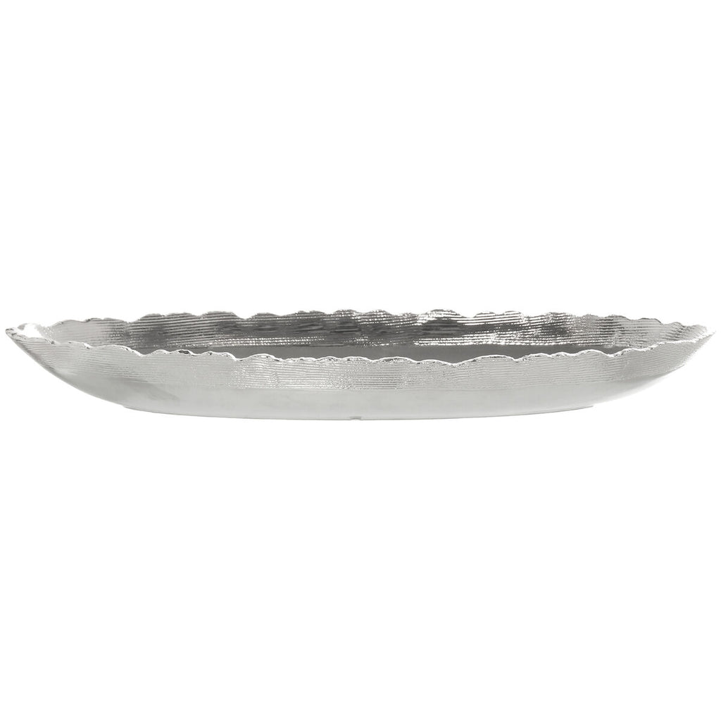 Alexandra House Living Centerpiece Silber Ceramic – Produktansicht 2