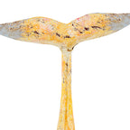 Alexandra House Living Dekofigur Gelb Whale Iron – Produktansicht 4