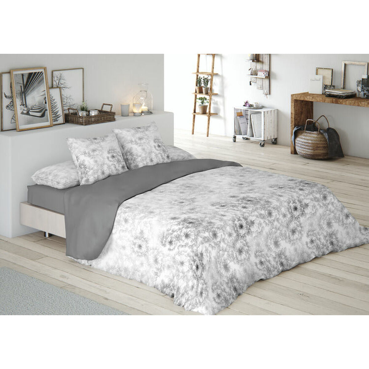 Pierre Cardin Duvet Abdeckung set JEWEL Grau Double – Produktansicht 2